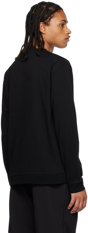 Huppari We11done We11done Graphic Print Sweatshirt Musta | WD-TS3-23-785-U-BK, 2