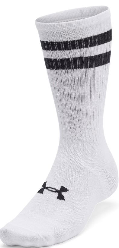 Sukat Under Armour 6 Pack Essential Crew Socks Valkoinen | 1387058-101