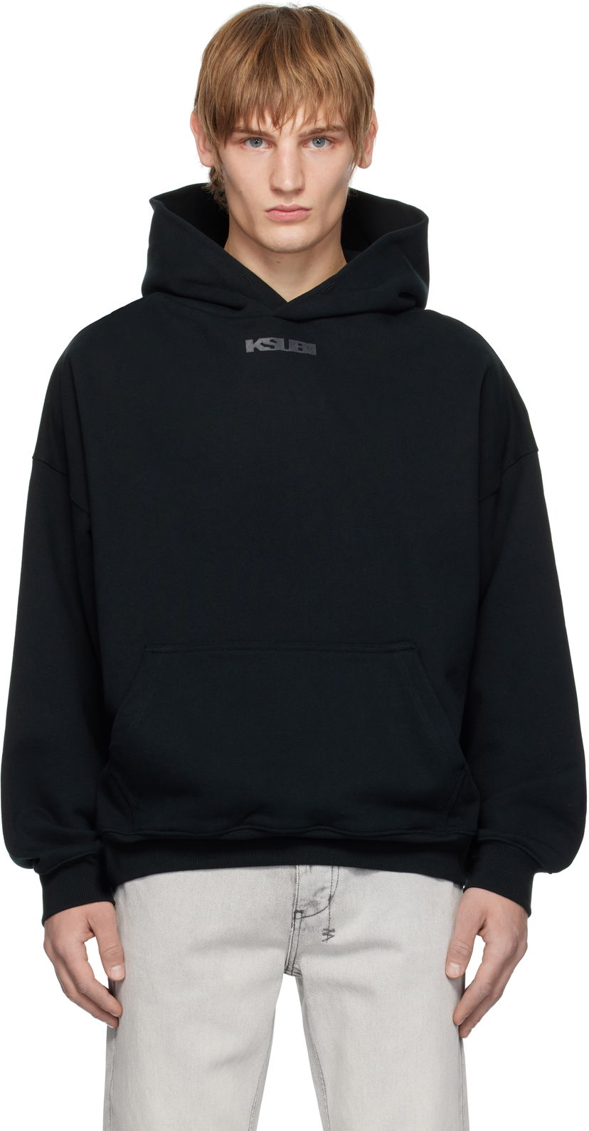 Huppari Ksubi Ekcess Black Pullover Hoodie Musta | MPS25FL008