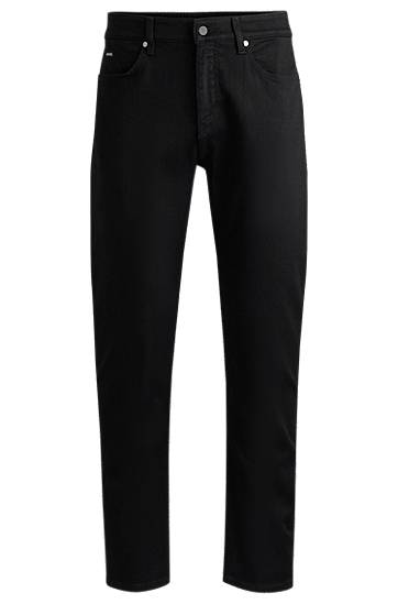 Jeans BOSS Maine Regular Fit Italian Denim Jeans Musta | 50520810