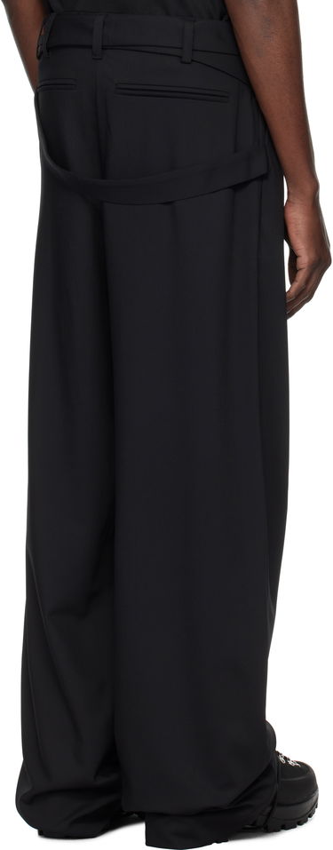 Housut HELIOT EMIL Heliot Emil Aegis Tailored Trousers Musta | PRESS25_M_10_182_BLK01_CO, 2