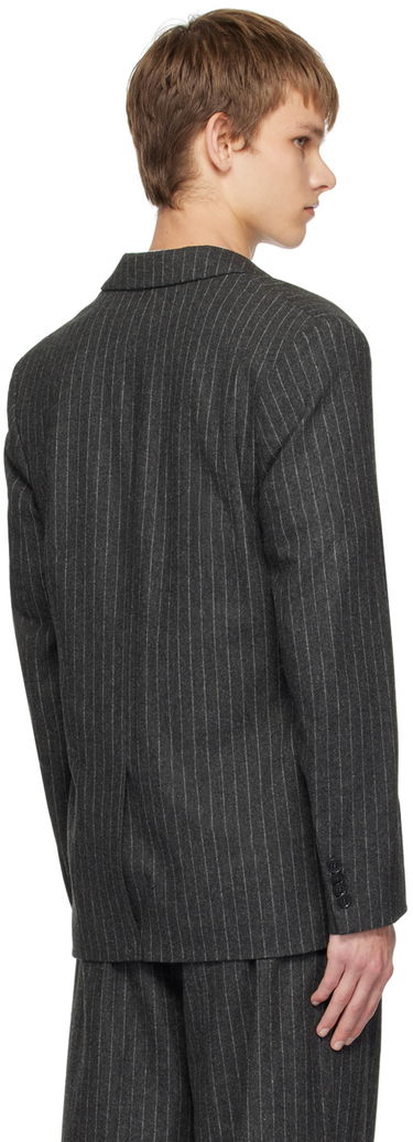 Takki Samsoe Samsoe Samsøe Samsøe Cho Pinstripe Blazer Harmaa | M23400040, 2