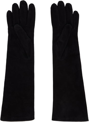 Käsineet Max Mara Afideesuede Long Gloves Musta | 2524566013600, 1