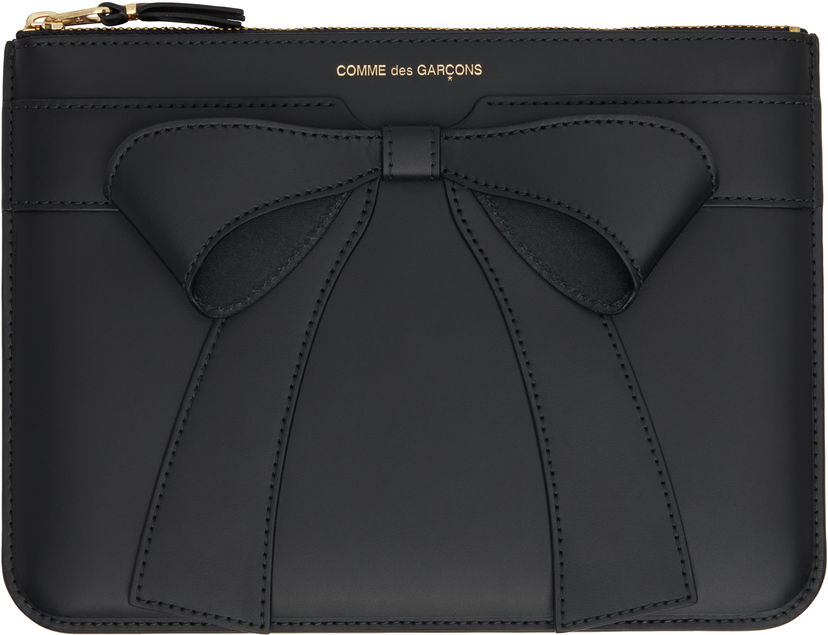 Lompakko Comme des Garçons COMME des GARÇONS Big Bow Pouch Musta | SA5100BB