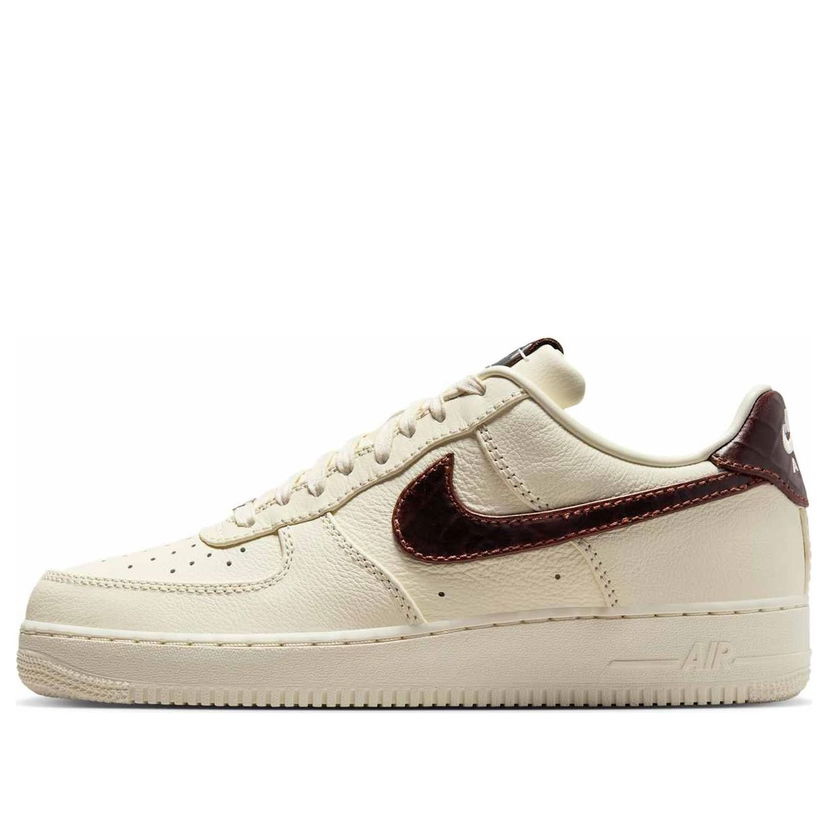 Tennarit ja kengät Nike Air Force 1 '07 'Soft Pearl Brown Croc' Beige | IH7332-001