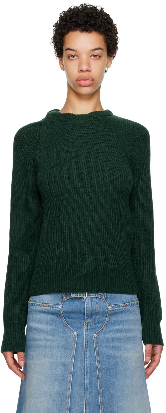 Villapaita Stella McCartney Knot Sweater Vihreä | 6K04703S2418