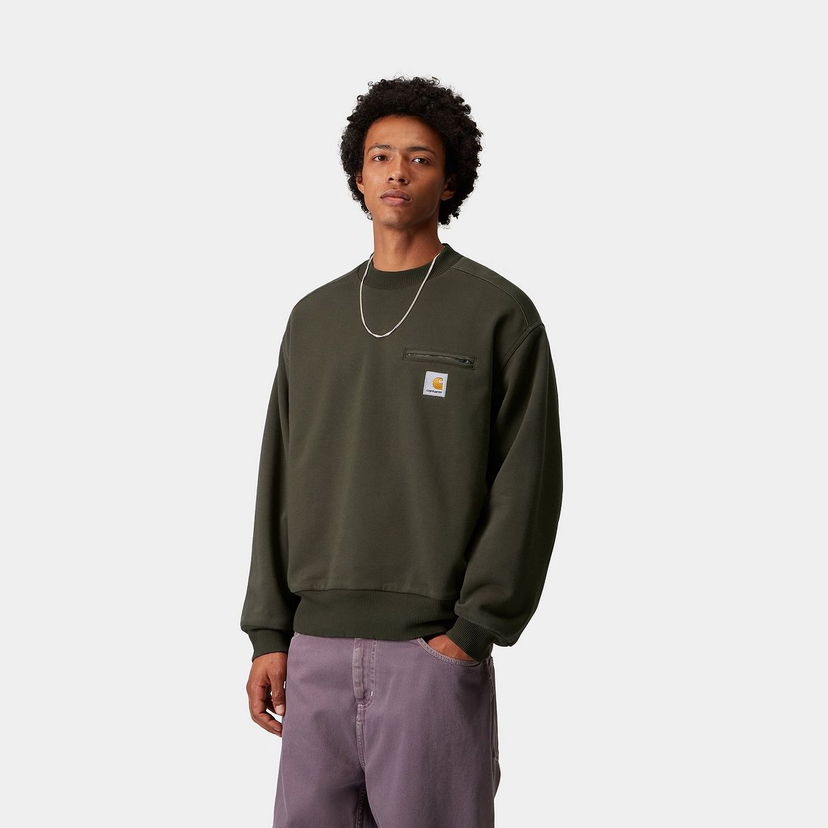 Huppari Carhartt WIP Carhartt WIP Detroit Sweatshirt Vihreä | I035547_3