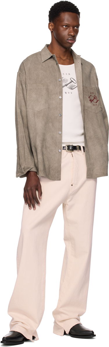 Paita Enfants Riches Déprimés Enfants Riches Déprimés Artist Buttondown Shirt Vihreä | 040-248, 3