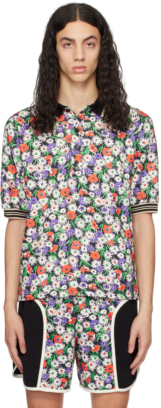 Poolopaita Anna Sui Anna Sui Daisies Polo Monivärinen | M1023A21