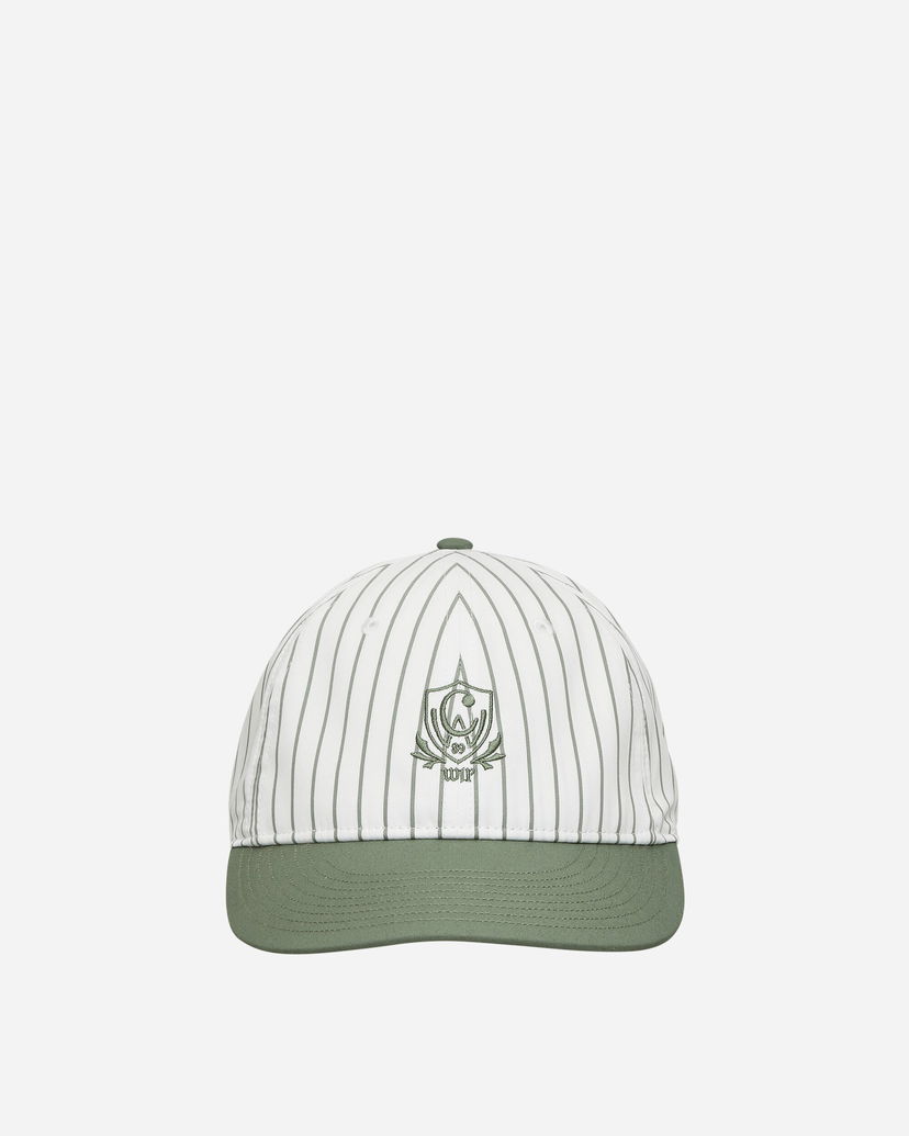 Korkki Carhartt WIP Linus Stripe Cap Valkoinen | I033091 22BXX