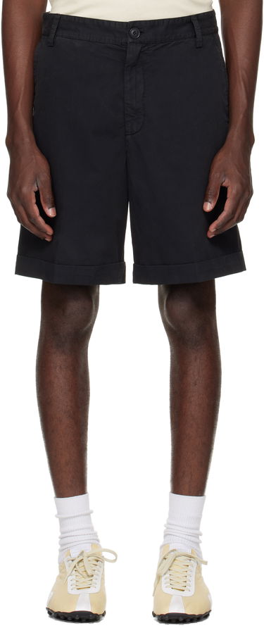 Shortsit A.P.C. A.P.C. Andrew Cuffed Shorts Musta | COHKU-H10219, 0