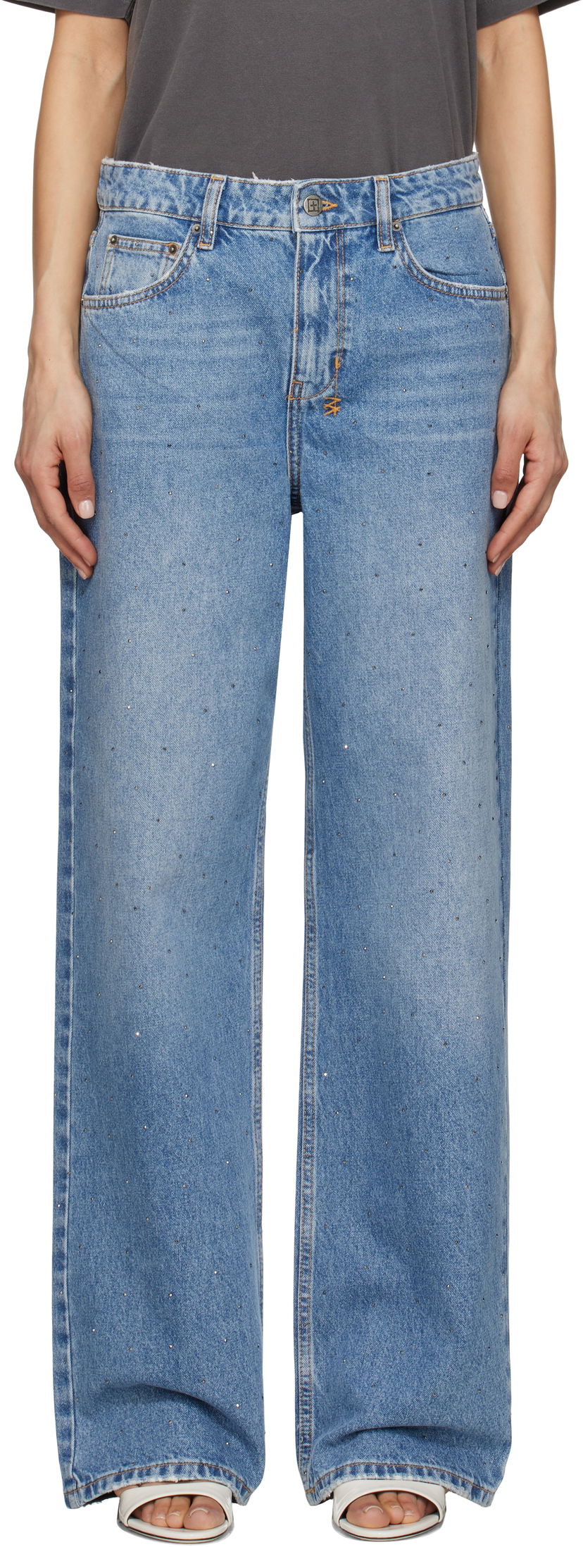 Jeans Ksubi Ksubi Low Rider Krystal Komet Jeans Sininen | WSP25DJ011