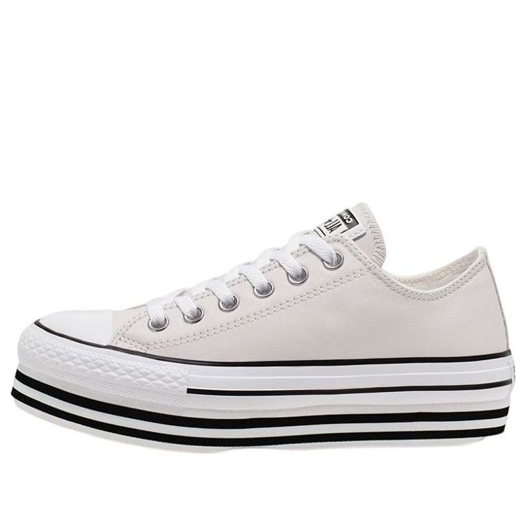 Tennarit ja kengät Converse Chuck Taylor All Star Platform Low Top Valkoinen | 565829C, 0
