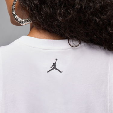 Tankkitoppi Jordan Flight Sleeveless Graphic Tee Valkoinen | HV0223-100, 4