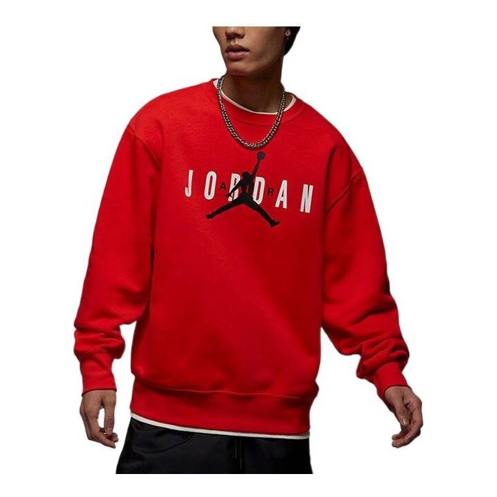 Villapaita Jordan Fleece Hoodie Punainen | FD9938-671