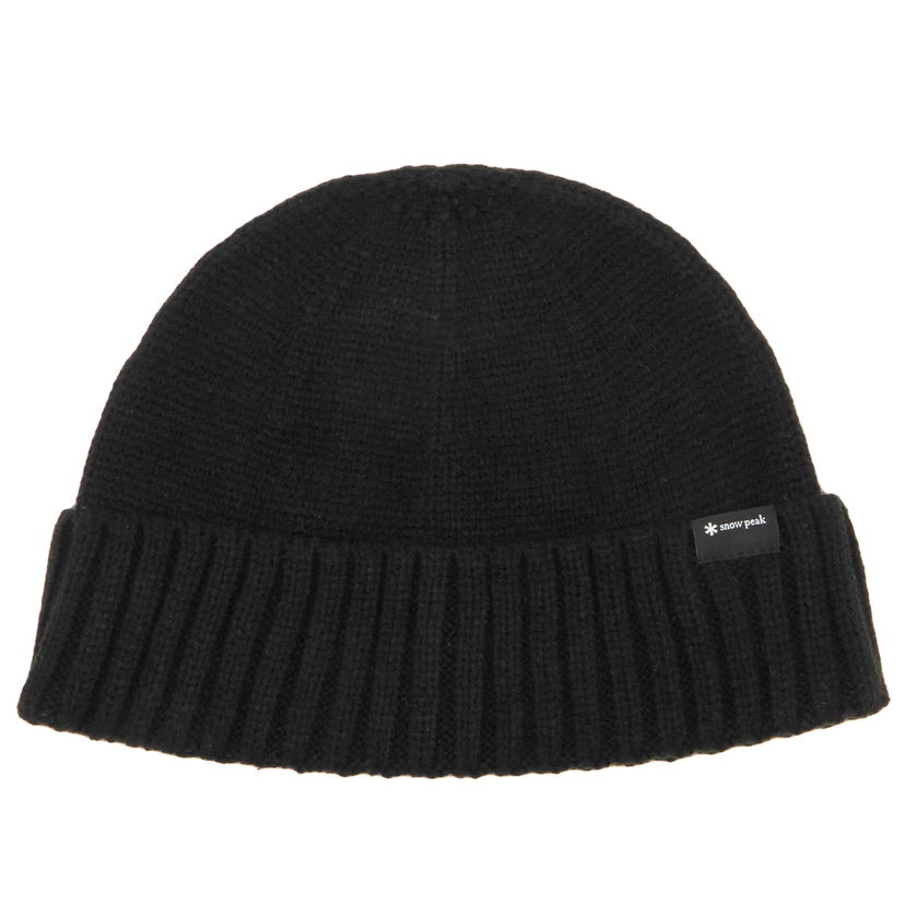 Pipo Snow Peak Knit Cap Musta | NSD-AC-25AU003-BLK
