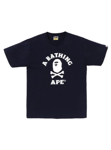 T-paita BAPE Captain Ape Crossbone Tee Tummansininen | 4I72110005