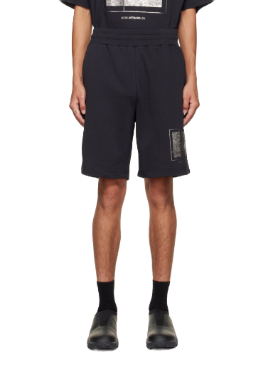 Shortsit A-COLD-WALL* Foil Grid Musta | ACWMB132
