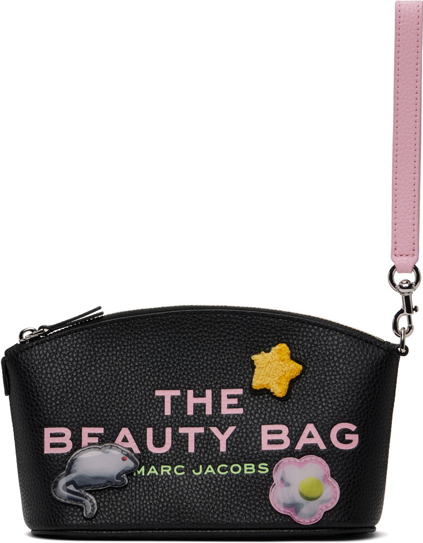 Käsilaukku Marc Jacobs Marc Jacobs 'The Sticker Patch' Cosmetic Pouch Musta | 2S5SCP003S01