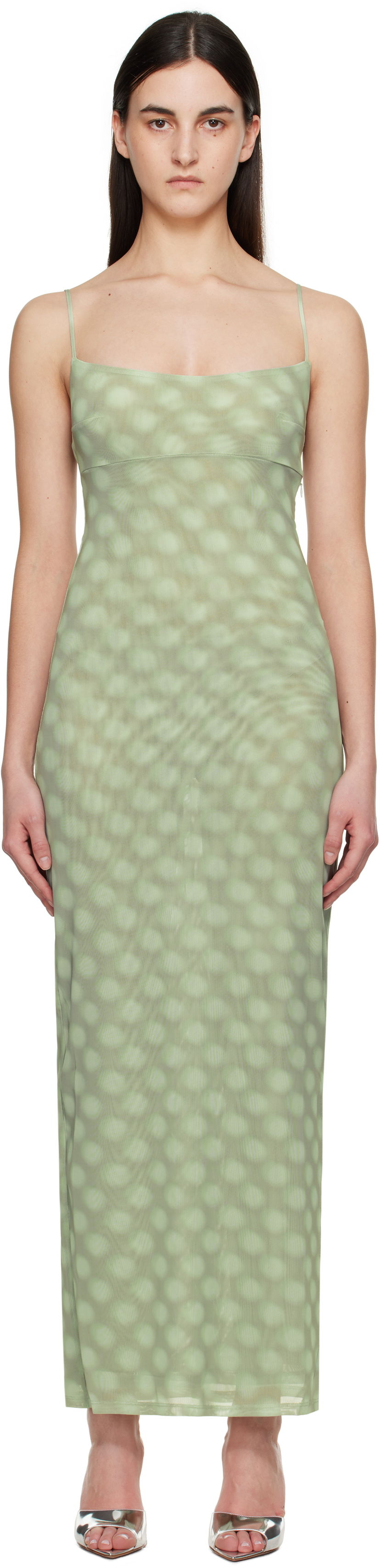 Mekko Miaou Miaou Thais Maxi Dress Vihreä | 5019PM1MBD