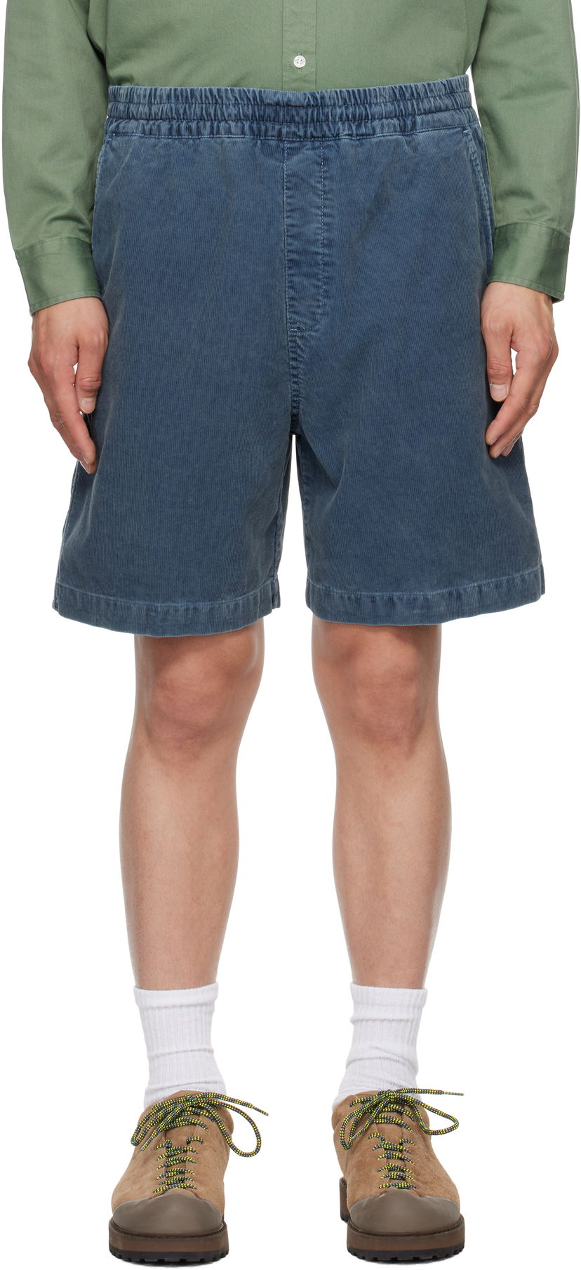 Shortsit Carhartt WIP Reynold Corduroy Relaxed Shorts Sininen | I034877