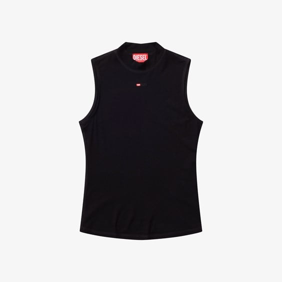 Tankkitoppi Diesel T-Mokky-Sl-Microdiv Tank Top Musta | A10397-9XX, 0