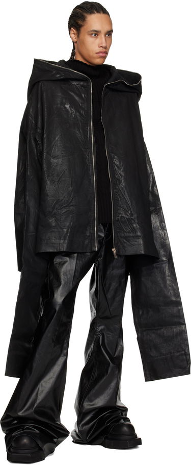Huppari Rick Owens Rick Owens DRKSHDW Hollywood Gimp Kaftan Denim Jacket Musta | DU01E3780 SCF, 3