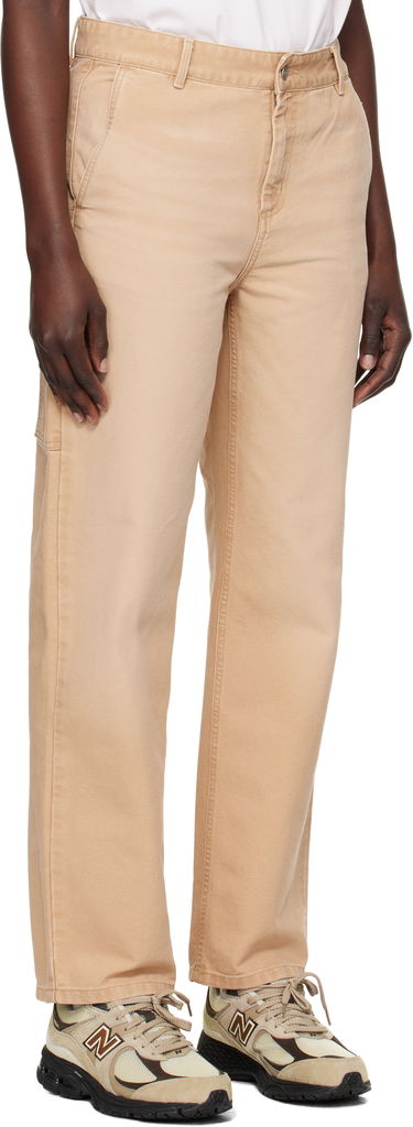 Cargo housut Carhartt WIP Straight Fit Canvas Pants Musta | I034323_4, 3