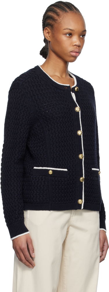 Villapaita rag & bone Rag & Bone Daria Knit Cardigan Tummansininen | WAS24P045SD45, 1