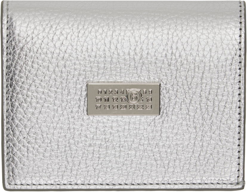 Lompakko Maison Margiela MM6 Maison Margiela Numeric Bifold Wallet Metallinen | SA5UI0015 P8395
