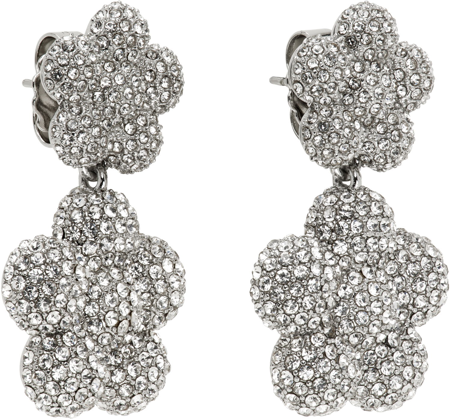 Korvakorut Marc Jacobs Marc Jacobs 'The Daisy Balloon Drop' Pave Flower Earrings Metallinen | 2S5JER001J52, 1
