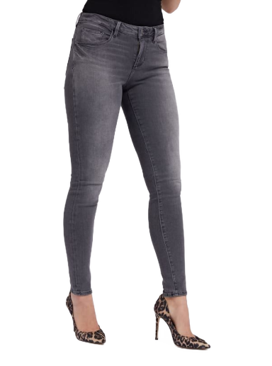 Housut ja farkut GUESS Fit Denim Harmaa | W2YA99D4PZ2