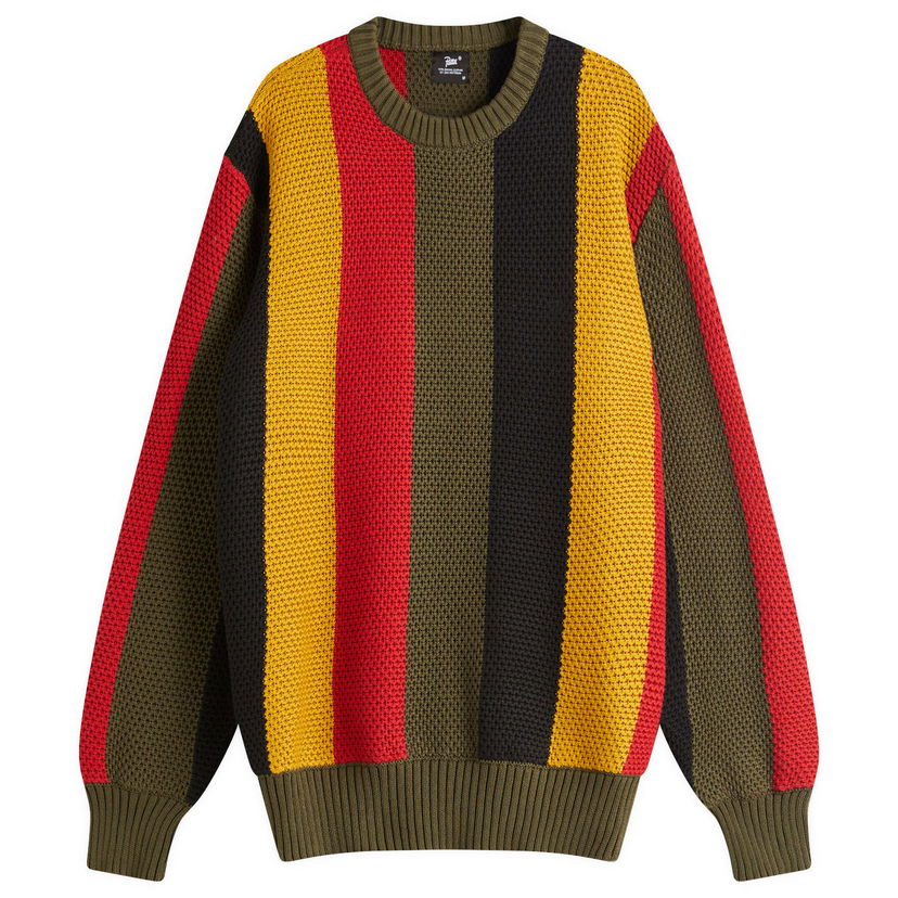 Villapaita Patta Patta Stripe Honeycomb Knit Jumper Monivärinen | POC-SS25-7020-324-0008-084