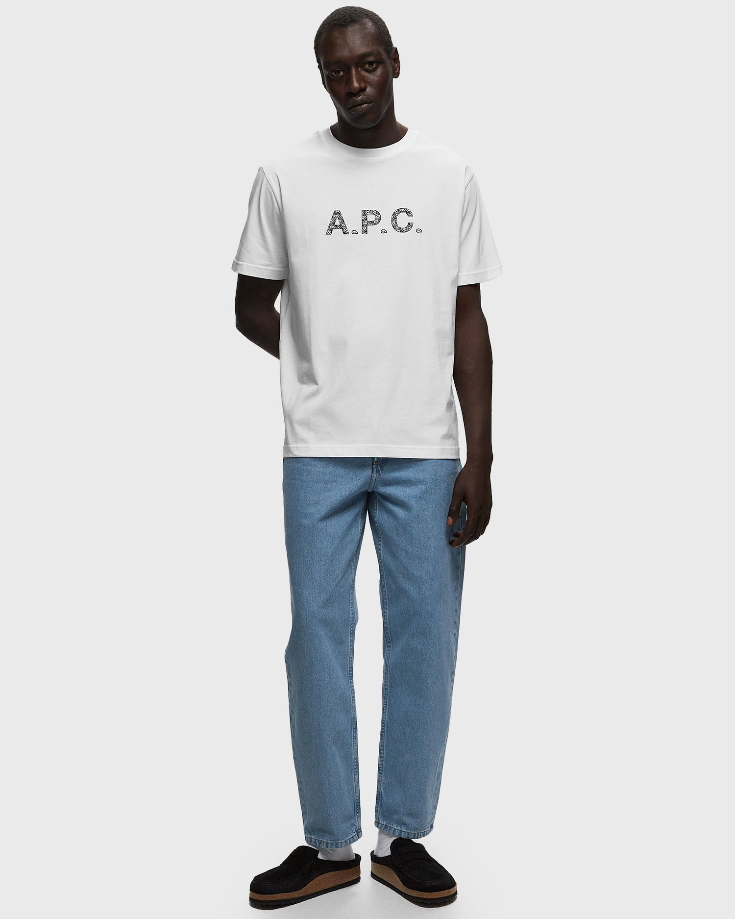 T-paita A.P.C. James Tee Valkoinen | COEIO-H26347-TAG, 1