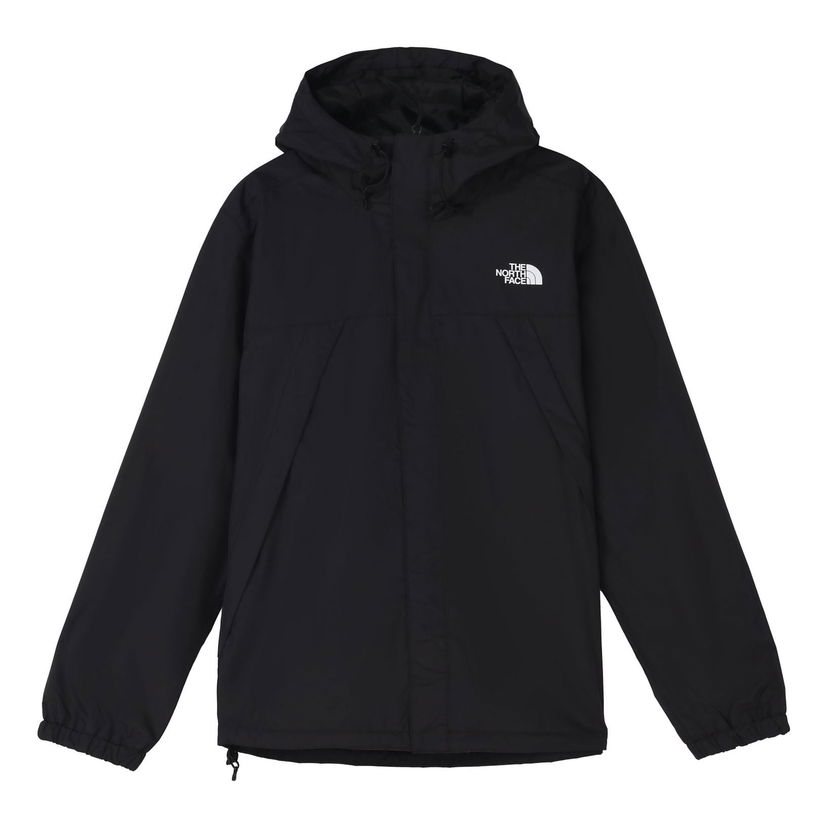 Tuulitakki The North Face Mountain Men's Hooded Jacket Musta | NF0A7QEY-JK3