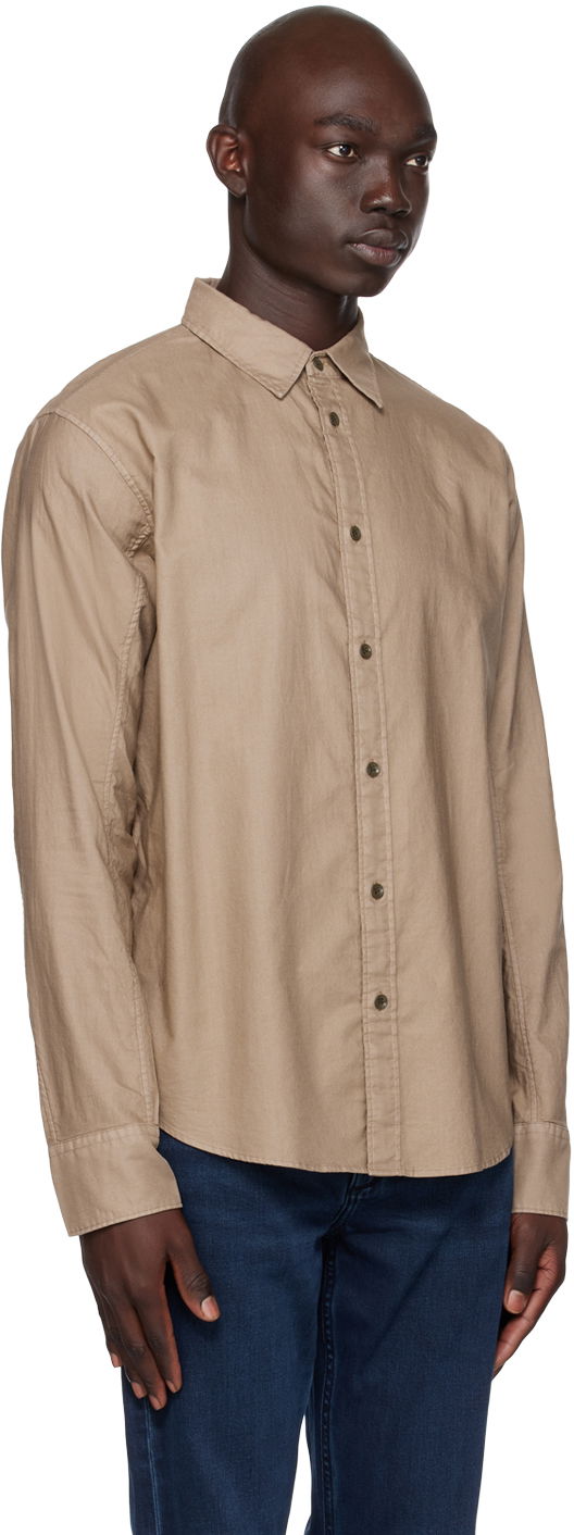 Paita rag & bone Rag & Bone Engineered Fit Shirt Beige | MBW23HA455XXML, 1