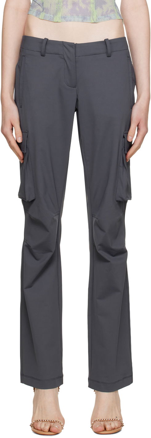 Cargo housut Miaou Miaou Raven Cargo Pants Harmaa | 1019PTCHL