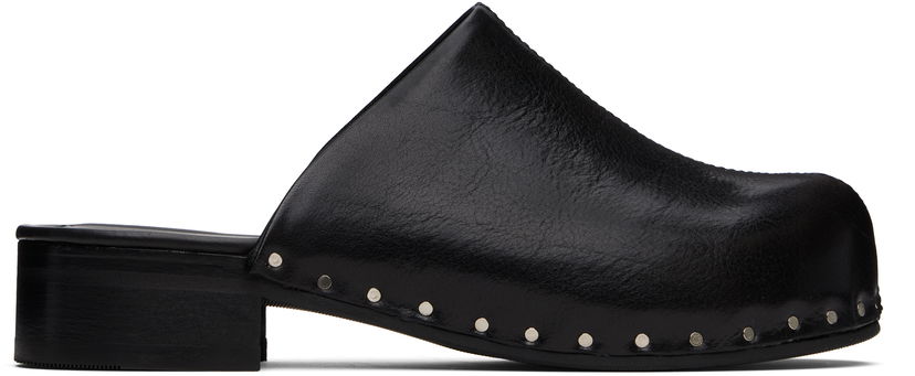 Vaatteet OUR LEGACY Our Legacy Naoto Clogs Musta | A2257NCB