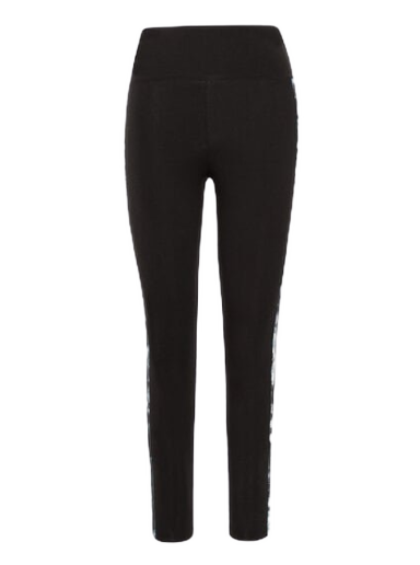 Housut ja farkut adidas Originals Flower Tight Musta | II3192