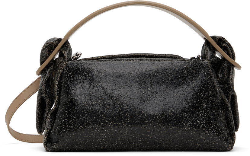Käsilaukku KENZO Black Leather Shoulder Bag Musta | FF52SA818L08