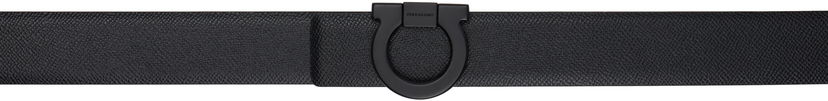Vyöt FERRAGAMO Ferragamo Fixed Gancini Reversible Belt Musta | 780180