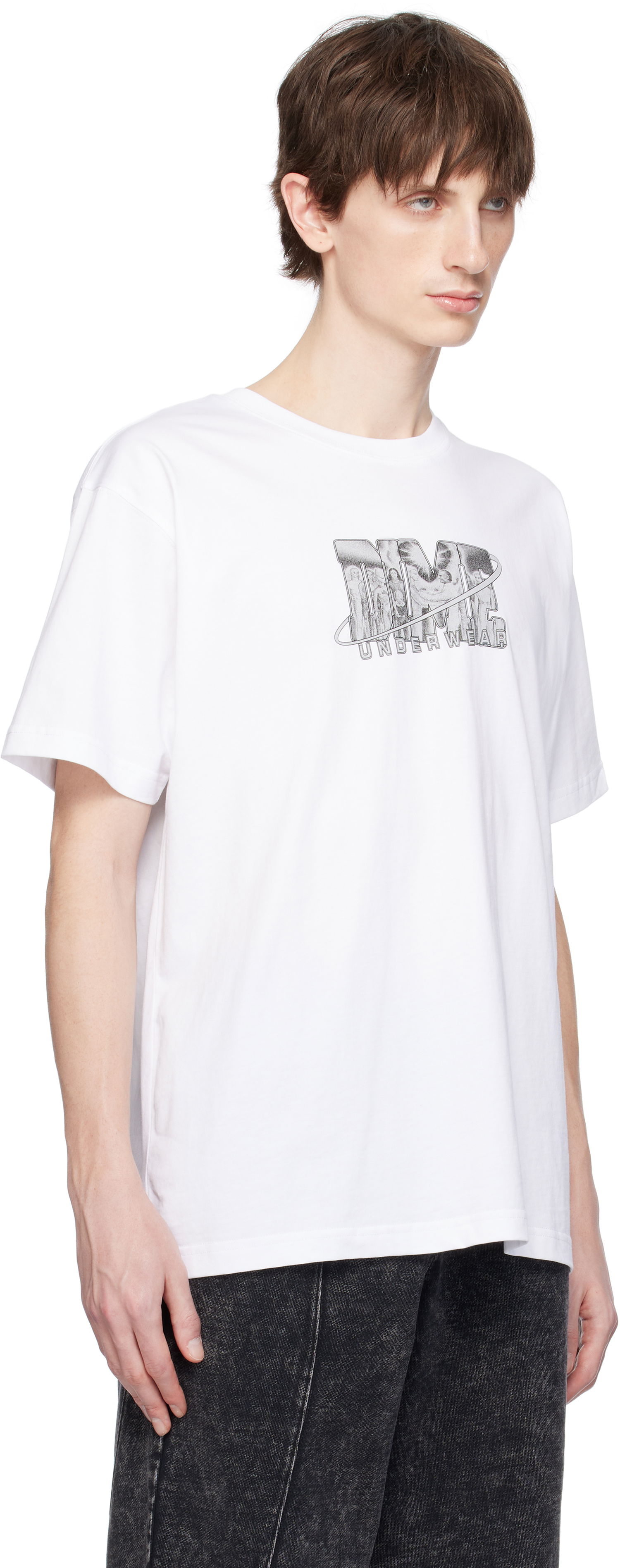 T-paita Dime Dime Cosmic Graphic T-Shirt Valkoinen | DIMESP2559WHT, 1