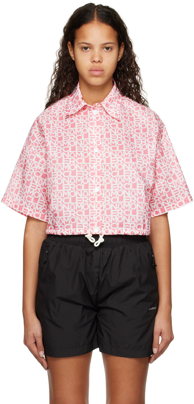 Paita Moncler Printed Vaaleanpunainen | I10932F00010596S8, 0