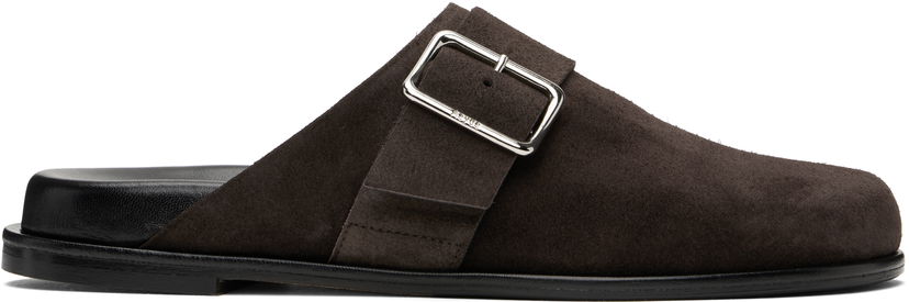 Vaatteet Aeyde Aeyde Finja Suede Slip-On Loafers Ruskea | A11-FL-FAER08FL154-SS25-953-022