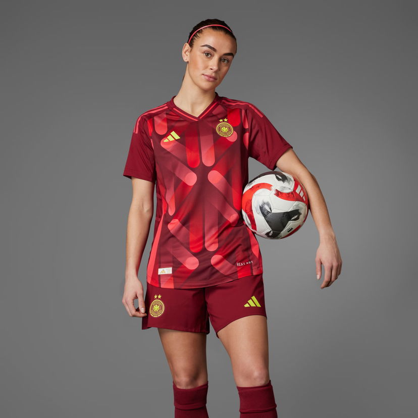 Verryttelypuku adidas Performance Germany Women's Team Authentic Jersey Punainen | JF2606