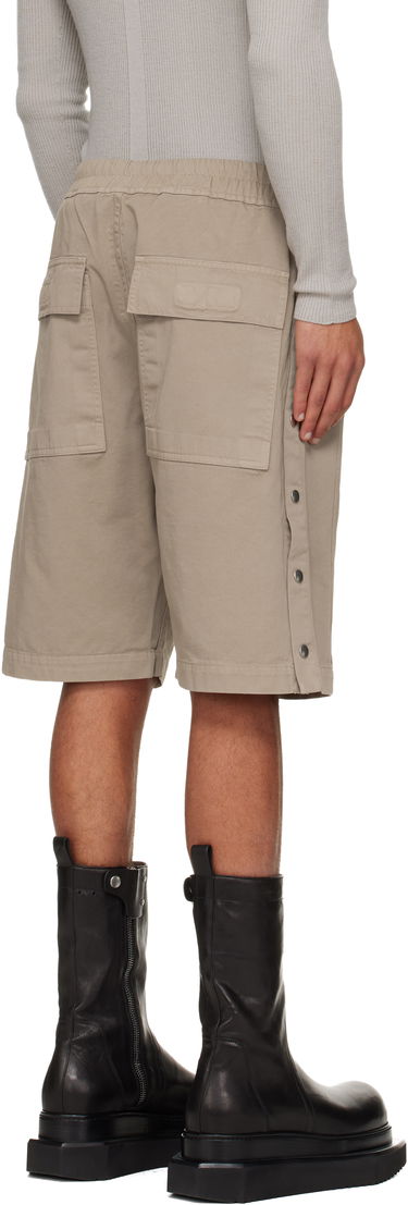 Shortsit Rick Owens DRKSHDW Concordians Pusher Shorts Beige | DU02E7373 TW, 2