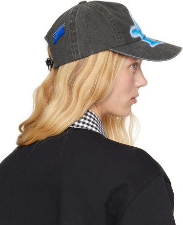 Korkki ADER ERROR ADER error Faded Denim Cap Musta | BO01SSHW0217BK, 2