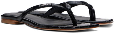 Asusteet Coperni Coperni Croco Slanted Flip-Flops Musta | COPSH54838, 3