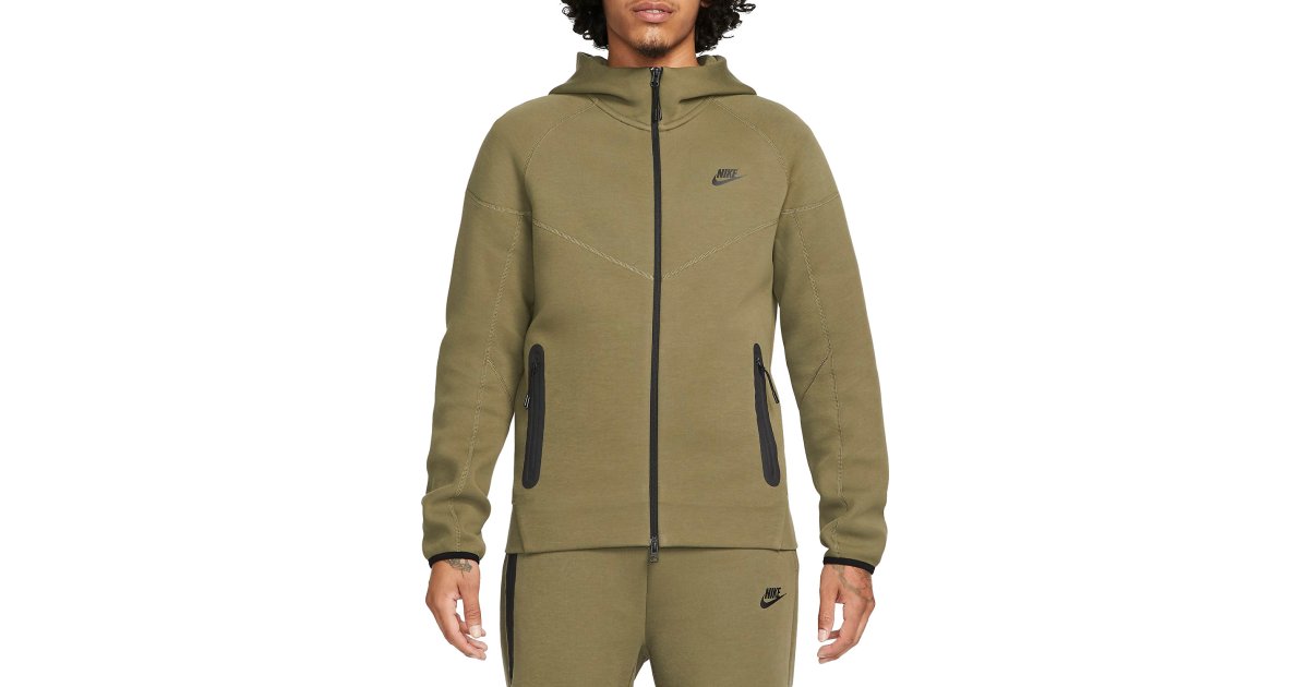 Huppari Nike Tech Fleece Windrunner Ruskea | fb7921-222, 1
