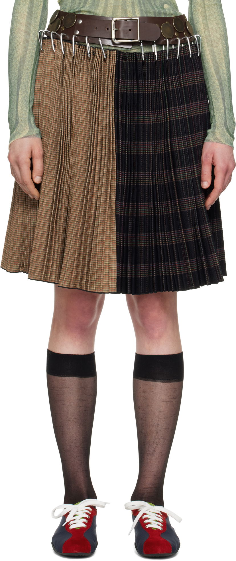 Hame Chopova Lowena Chopova Lowena Thunder Carabiner Midi Skirt Monivärinen | 3238
